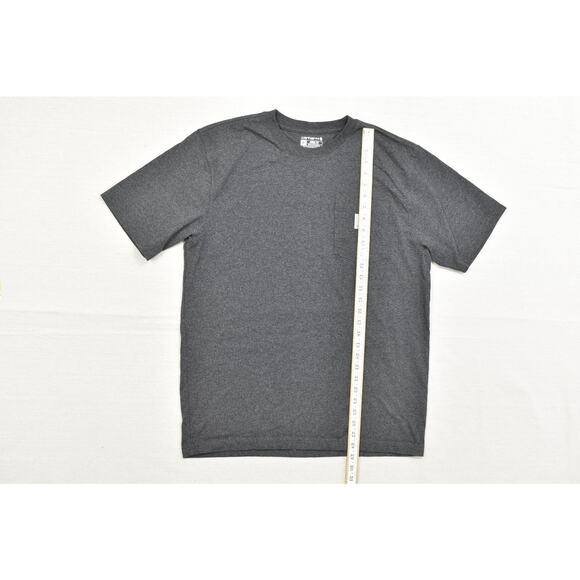 Carhartt Loose Fit Men's T-Shirt Gray Regular Size M K87 Workwear Short Sleeve - Picture 3 of 8